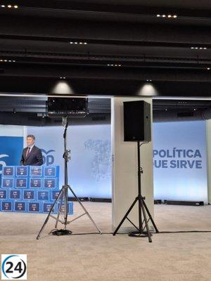 Feijóo muestra su músculo político al presentar más de 94,000 respaldos para reafirmar su liderazgo en el PP.