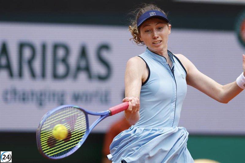 Bucsa se queda fuera de Roland Garros tras caer ante Andreeva.