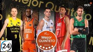 Marcelinho, Montero, Hezonja, Alston Jr. y Tomic: estrellas que brillan como el 'Quinteto Ideal' de la Liga Endesa 2024-2025