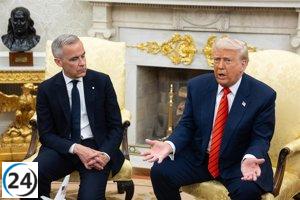 Trump propone a Canadá unirse a la 'Cúpula Dorada' sin costo, a cambio de convertirse en el estado 51 de EE. UU.