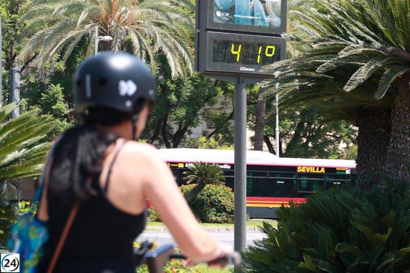 AEMET alerta que mayo concluirá con temperaturas récord en España, superando los 6-7ºC desde 1950.