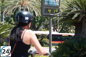 AEMET alerta que mayo concluirá con temperaturas récord en España, superando los 6-7ºC desde 1950.