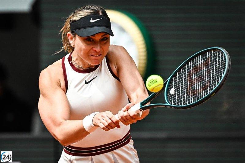 Badosa queda fuera de Roland Garros tras su derrota ante Kasatkina en tercera ronda.