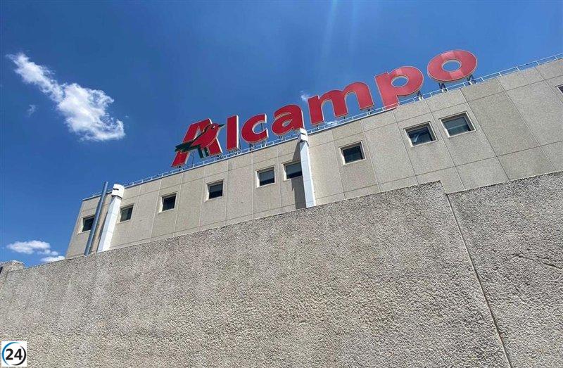 Alcampo propone reducir el ERE a 580 empleados si amplía horarios en varios centros a siete días.