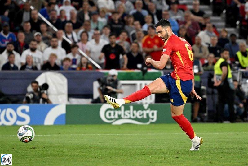 Mikel Merino destaca con goles y versatilidad, reclama su lugar en la selección.