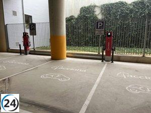 Vitoria-Gasteiz suma cinco nuevos cargadores eléctricos para autos.
