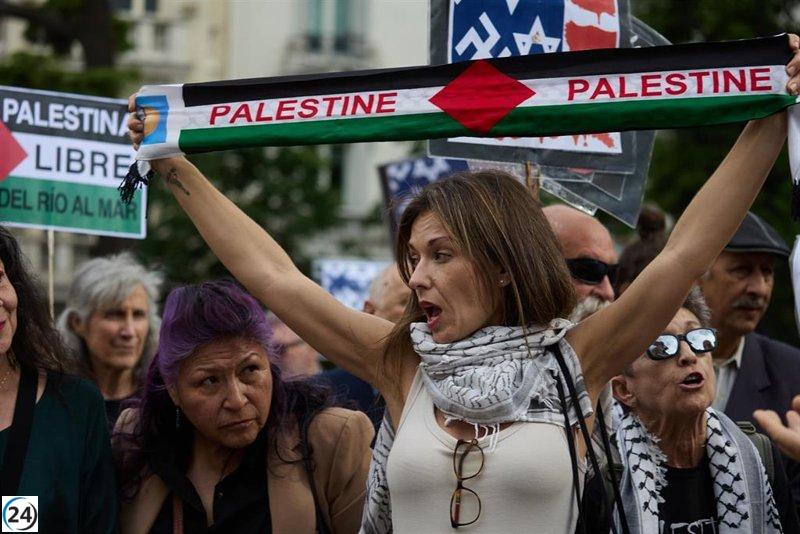 'Parar la Guerra' organiza protestas en toda España exigiendo el cese del genocidio en Gaza.
