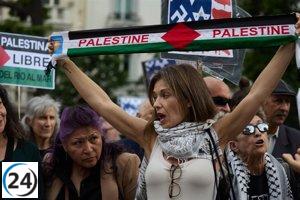 'Parar la Guerra' organiza protestas en toda España exigiendo el cese del genocidio en Gaza.