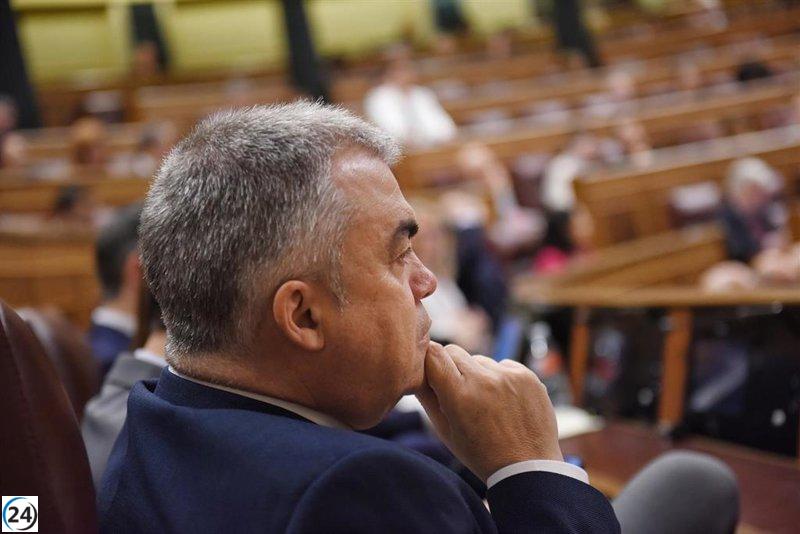 Santos Cerdán renuncia oficialmente a su cargo como diputado en el Congreso.
