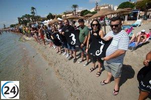 El Gobierno avanza en la expropiación de terrenos para renaturalizar el Mar Menor.