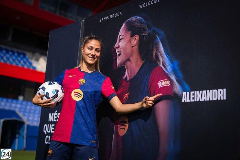 Laia Aleixandri vuelve a vestir la camiseta del Barça Femení.