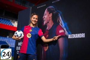 Laia Aleixandri vuelve a vestir la camiseta del Barça Femení.