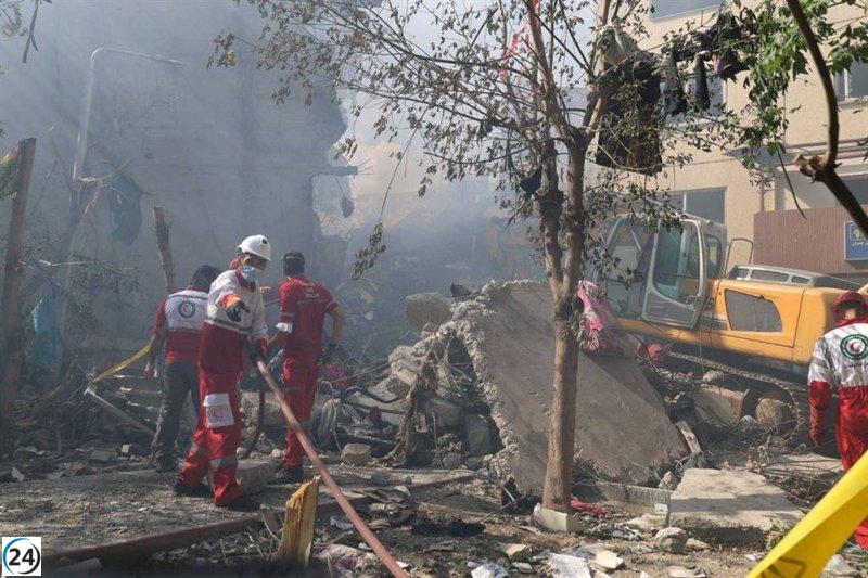 Irán condena nuevo ataque israelí a un hospital en las afueras de Teherán: 17 fallecidos y cerca de 50 heridos.