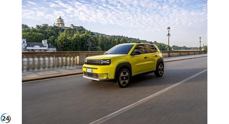 Fiat presenta su innovador coche hecho con materiales reciclados de envases de bebidas.