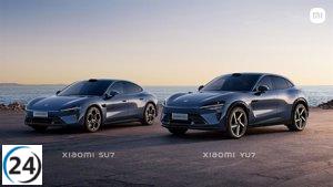 Xiaomi presenta el YU7, un SUV de 35.000 dólares que compite directamente con el Tesla Model Y en el mercado chino.