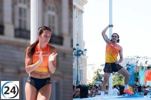 Los pertiguistas españoles brillan en Madrid al inaugurar el Europeo de selecciones.