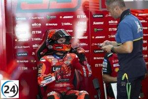 Marc Márquez vive un día caótico en Assen.