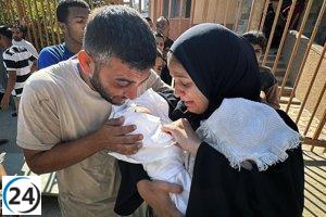 Dos bebés palestinos fallecen por desnutrición en Gaza durante la ofensiva israelí.