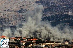 Israel ataca un sitio de Hezbolá junto a una antigua fortaleza cruzada en el sur de Líbano.