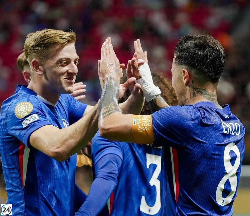 El Chelsea se impone al Benfica en un maratoniano duelo.