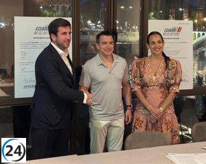 Cox asegura más de 596 millones de euros en inversiones para infraestructuras en Ecuador.