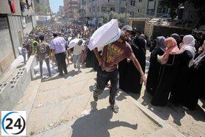 Israel reconoce la muerte de civiles palestinos en la distribución de ayuda en Gaza.
