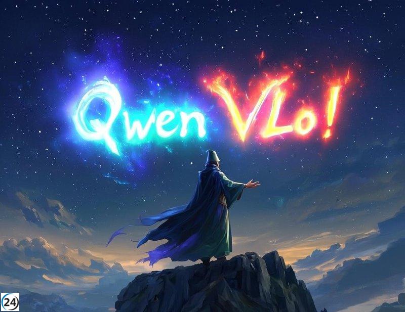 Alibaba lanza Qwen VLo, una innovadora herramienta de generación de imágenes por técnicas progresivas.