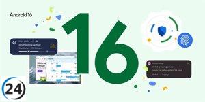 Android 16 alertará sobre torres de telefonía ilegítimas