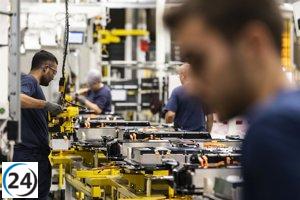 Caen un 0,5% las exportaciones de piezas de automoción en 2024, alcanzando los 25.065 millones.