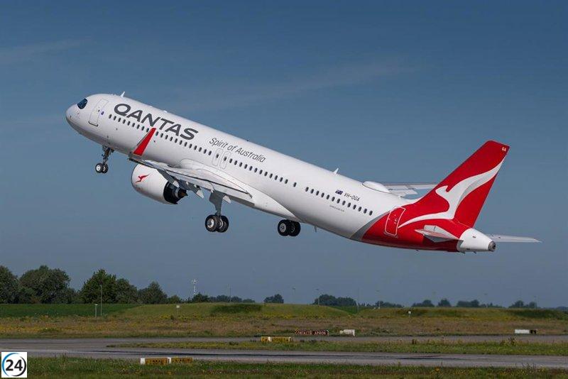 Qantas hace historia al incorporar su primer Airbus A321XLR, marcando un hito en la región Asia-Pacífico.