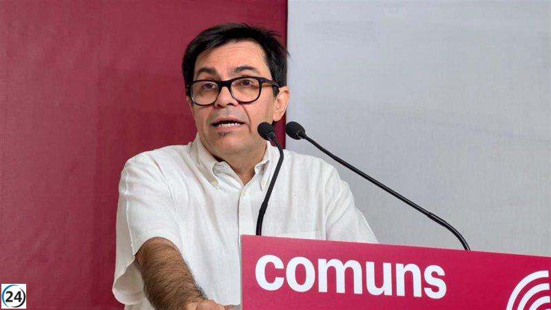 Los Comuns se suman como acusación popular en el caso Koldo, según anuncia Pisarello.