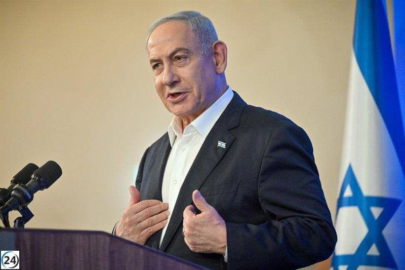 Netanyahu critica asalto de colonos a un puesto de seguridad en Cisjordania.