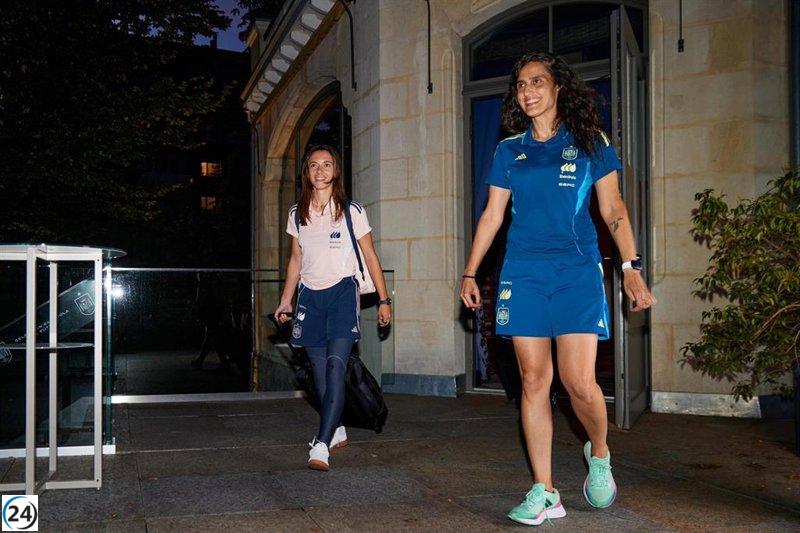 Aitana Bonmatí regresa a la concentración del equipo nacional.