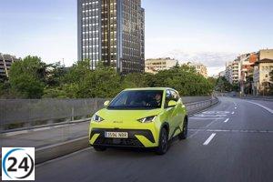 BYD logra un asombroso crecimiento, vendiendo 10,196 vehículos en la primera mitad del año.