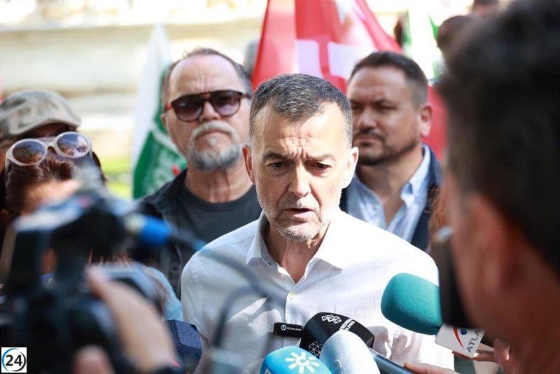 IU exige al PSOE un plan firme tras la sorprendente detención de Cerdán.