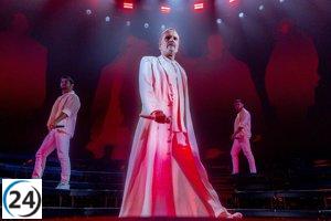 Miguel Bosé emociona a su audiencia en su regreso a Madrid: “Este es mi hogar, el lugar al que temía no volver”.