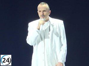 Miguel Bosé conquista Madrid en un memorable concierto junto a sus amigos.