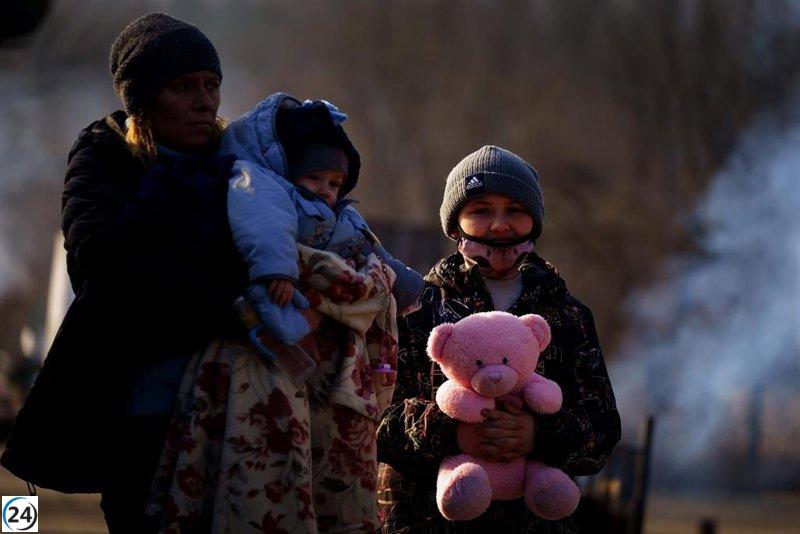 La ONU denuncia un drástico aumento en el número de niños víctimas en Ucrania.