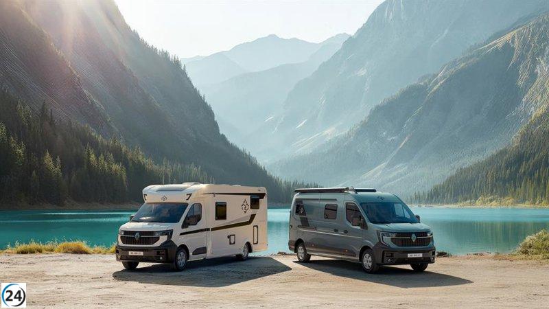 Renault estrena su línea de furgonetas camper y autocaravanas que llegarán este otoño.