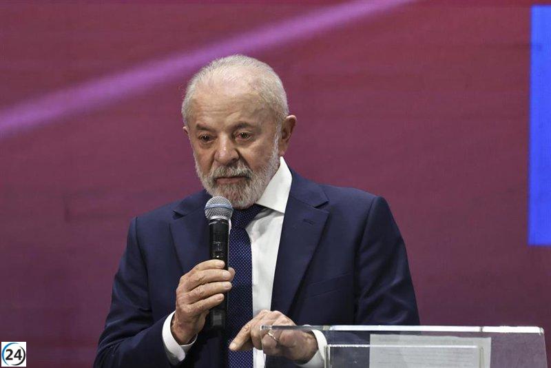 Lula se compromete a responder con medidas ante los aranceles del 50% impuestos por Trump.