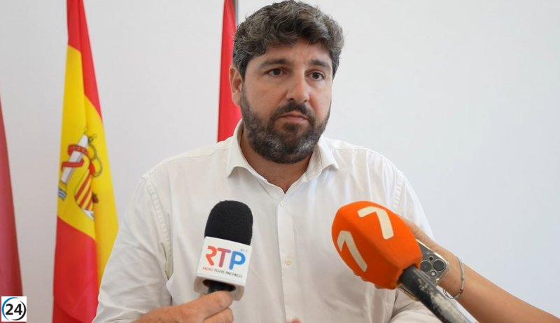 Lopez Miras pide a Marlaska apoyo total para recuperar la normalidad en Torre Pacheco.