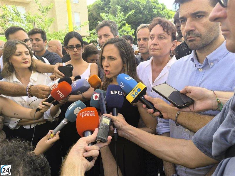 Belarra señala a Vox como 