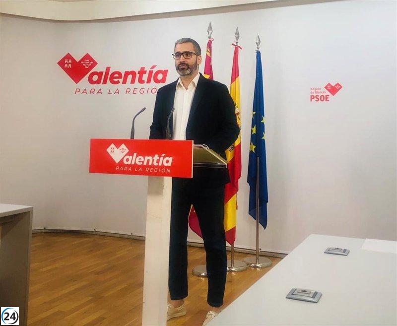 PSOE de Murcia instiga a López Miras a dejar atrás su alianza con Vox y ofrece un pacto abierto al diálogo.