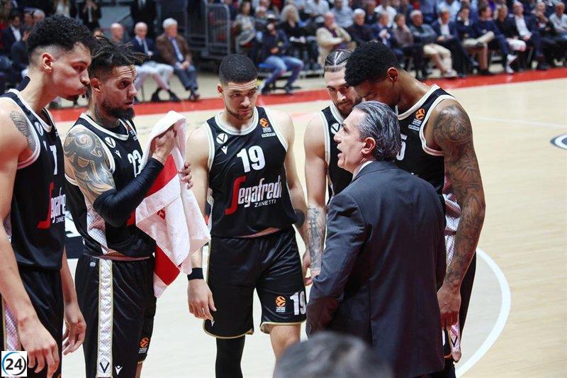 Scariolo inicia su camino en la Euroliga 2026 enfrentando a su antigua plantilla de Bolonia, mientras el Barça se mide al Hapoel de Micic.