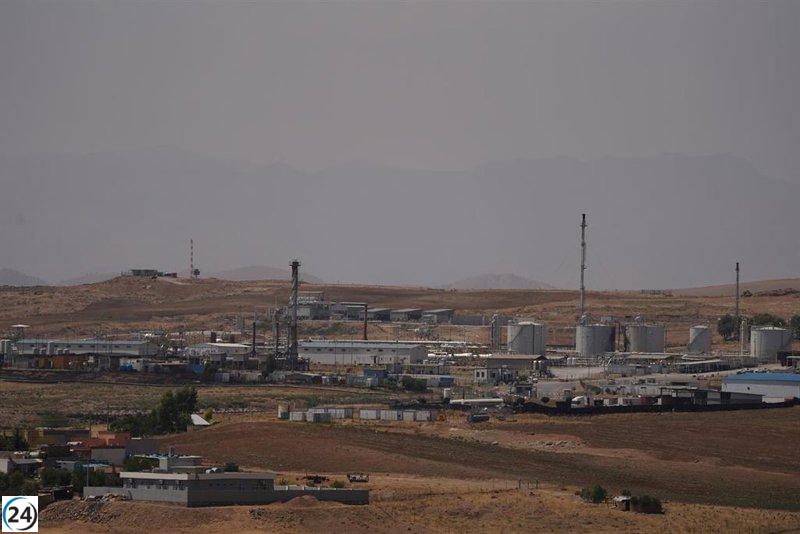 Nuevo ataque con dron impacta campo petrolero en el Kurdistán iraquí.