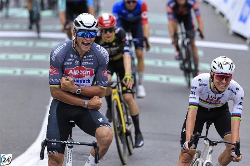 Van der Poel se retira del Tour por complicaciones de salud.