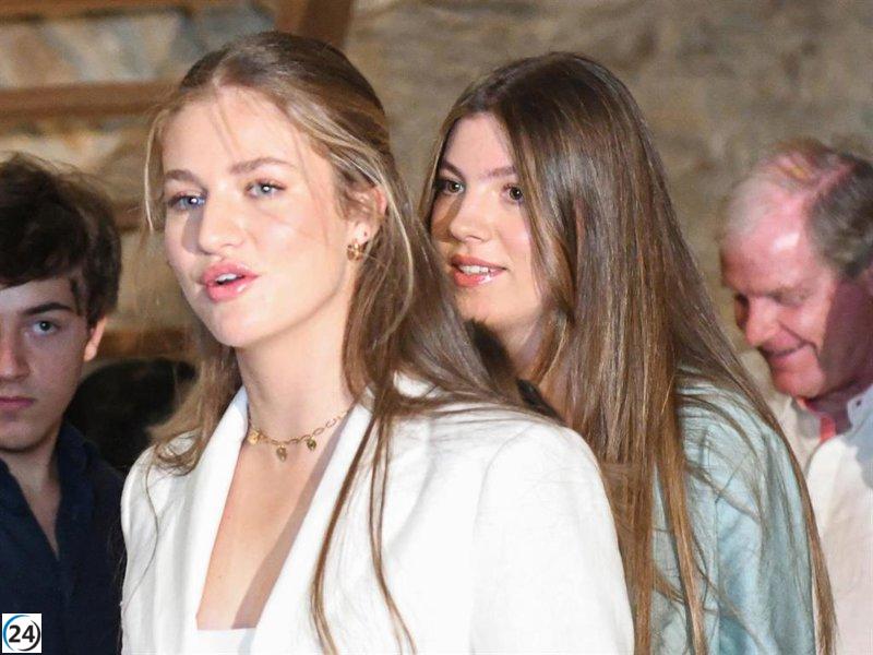 Leonor y Sofía deslumbra en su regreso en solitario con un duelo de moda espectacular.