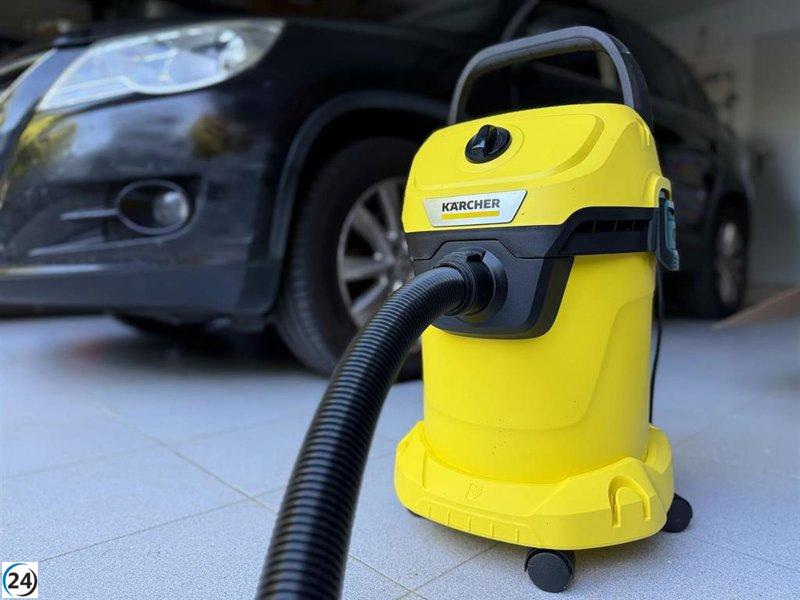 Kärcher presenta su innovadora solución multiusos para el hogar y el automóvil.