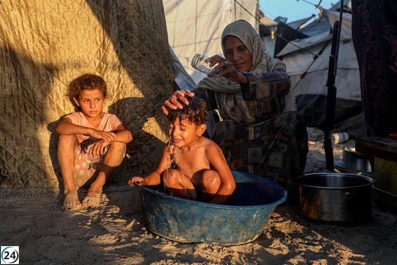 Crisis en Gaza: otro bebé fallece por desnutrición, totalizando cerca de 125 muertes infantiles por hambre.