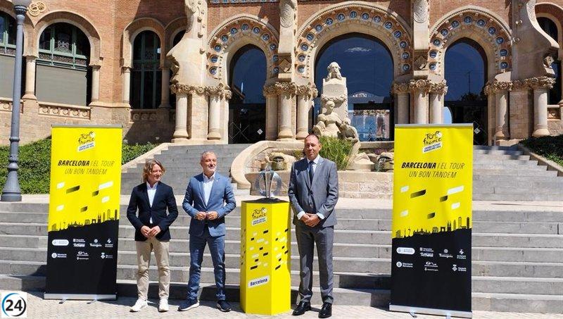 El Tour de Francia 2026 despega desde el Recinte Sant Pau rumbo a la Sagrada Família.
